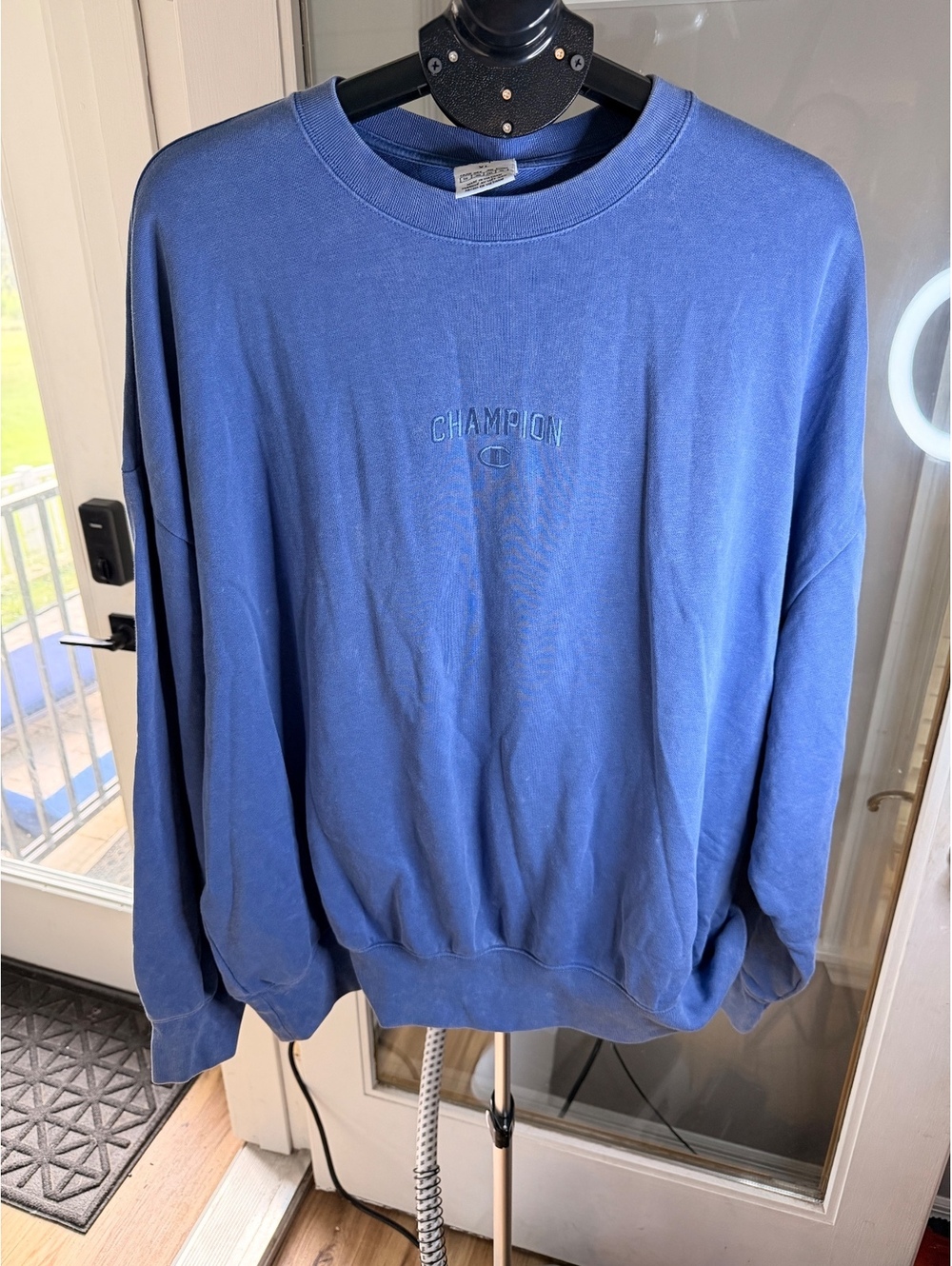 Champion Blue Crewneck Sweatshirt XL